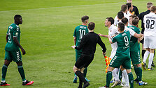 Konfliktas tarp futbolininkų
