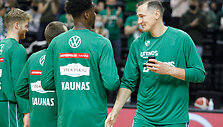 &bdquo;Žalgiriui&ldquo; įteikta LKL čempionų taurė ir žiedai