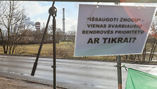 &bdquo;Achemos&ldquo; darbuotojų mitingas