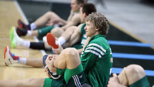 Kauno &bdquo;Žalgirio&ldquo; treniruotė