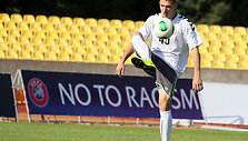 Lietuvos jaunimo (U-19) vaikinų futbolo rinktinės treniruotė