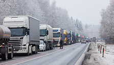 Avarija kelyje &bdquo;Via Baltica&ldquo;