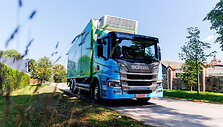 Elektra varomas Scania