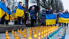 Akcija &bdquo;Uždek žvakutę žuvusiems Ukrainos laisvės gynėjams&ldquo;