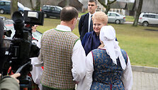 Dalia Grybauskaitė Nemajūnų dienos centre