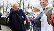 Dalia Grybauskaitė Nemajūnų dienos centre