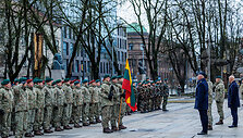 Karo komendatūrų įkūrimo ceremonija