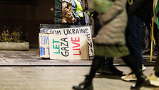 Protestas prie&scaron; krep&scaron;inio rungtynes