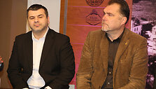 Rimvydas Čekavičius ir Arvydas Sabonis