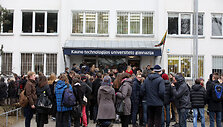 KTU gimnazijos &bdquo;flash mob&ldquo; akcija