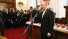 Kauno rotu&scaron;ės &scaron;eimininkas - ceremonmeisteris Kęstutis Ignatavičius