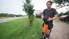 Fotografas atgavo pamestą fotoaparatą