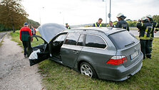 BMW avarija Kaune
