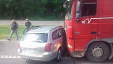 Avarija pakaunėje