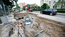 Avarija Prancūzų gatvėje