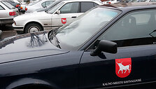 Kauno savivaldybės automobiliai.