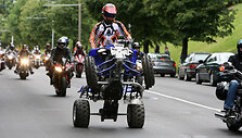 &Scaron;e&scaron;tadienį prasidėjusi 10-oji baikerių fiesta "Bike Show Millennium 2009" Kaune tęsis iki sekmadienio vakaro.