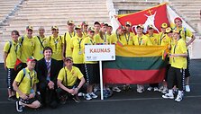 Kauno sportininkų delegacija.
