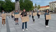 Psichikos sveikatos ambasadorių iniciatyvos &bdquo;Žvelk giliau&ldquo; renginių akimirkos
