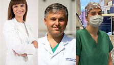 Kauno klinikų medikai ir slaugytoja