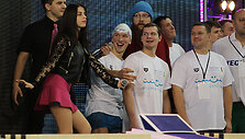 R.Meilutytės vardo &scaron;eimų plaukimo turnyras Kaune.