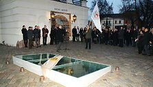 Restauruotos va&scaron;ko lydymo krosnies pristatymas