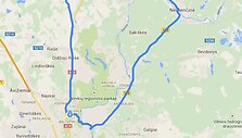 Bandomasis kelionės mar&scaron;rutas