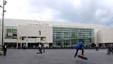 Barselonos &scaron;iuolaikinio meno muziejus MACBA 