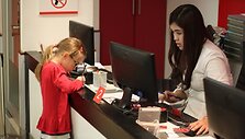 Atsidarėme sąskaitą KidZania banke