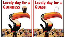 Guinness reklama ir jos parodija
