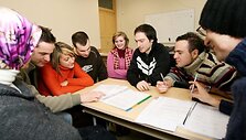 KTU rengtuose intensyviuose lietuvių kalbos ir kultūros kursuose mokėsi jaunuoliai i&scaron; Prancūzijos, Italijos, Vengrijos, Turkijos ir Lenkijos.