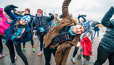 Kačerginėje Valentiną gaudė &scaron;imtai bėgikų