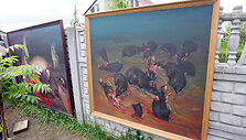 Paveikslai prie Kedžių namų