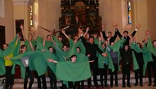 Kauno apskrities Juozo Naujalio muzikos gimnazijos jaunių choras &bdquo;Cantica&ldquo;, vadovaujamas Rolando Daugėlos
