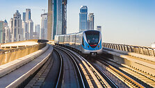 Traukiniai Dubajuje