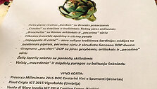 Vakarienės pas &bdquo;Jurgą ir Paulių&ldquo; meniu