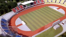 &Scaron;tai kaip galėtų atrodyti futbolo stadionas Kaune