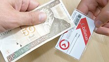 Kauniečiai e-bilietą galės aktyvuoti autobuse ar troleibuse