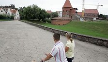 Kauno pilį aplanko didžioji dalis mieste vie&scaron;inčių turistų.