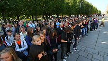 Kauniečiai pagerbė Vytauto Didžiojo atminimą