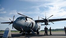 Kauno oro uosto aviacijos &scaron;ventėje demonstruoti lėktuvai