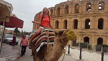 Turistinę pramogą i&scaron;bandė drąsioji mama