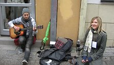 Akustinės zonos muzikantai: Kamilė ir Daumantas