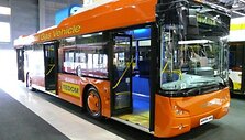 Klaipėdoje savaitę važinėsis čekų gamybos autobusas. 