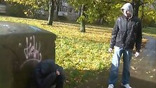 Stopkadras i&scaron; R.Ralio filmo &bdquo;Kompiuteris ne brolis&ldquo; (savirai&scaron;kos centro studija &bdquo;Febas&ldquo;).