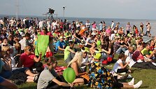 Į &bdquo;Bitėlandą&ldquo; susirinko apie 10 tūkst. žiūrovų.