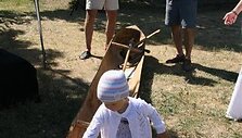 Akimirkos i&scaron; ankstesnių žvejo kiemo &scaron;venčių &bdquo;Žuvys i&scaron;galvojo giesmes&ldquo;.