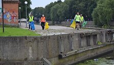 &Scaron;iuk&scaron;lės buvo renkamos Danės krantinėse bei nuo vandens pavir&scaron;iaus.