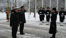 Danijos karinių jūrų pajėgų vadas vie&scaron;i Klaipėdoje