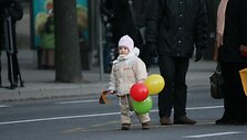 Į &scaron;ventę - su balionais. 